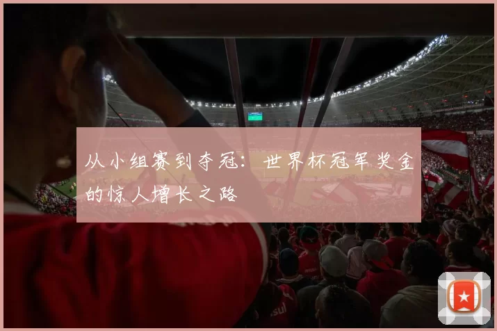 从小组赛到夺冠:世界杯冠军奖金的惊人增长之路