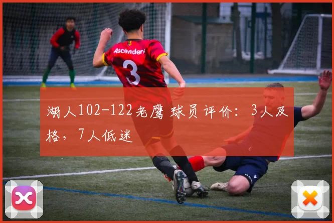 湖人102-122老鹰 球员评价:3人及格,7人低迷